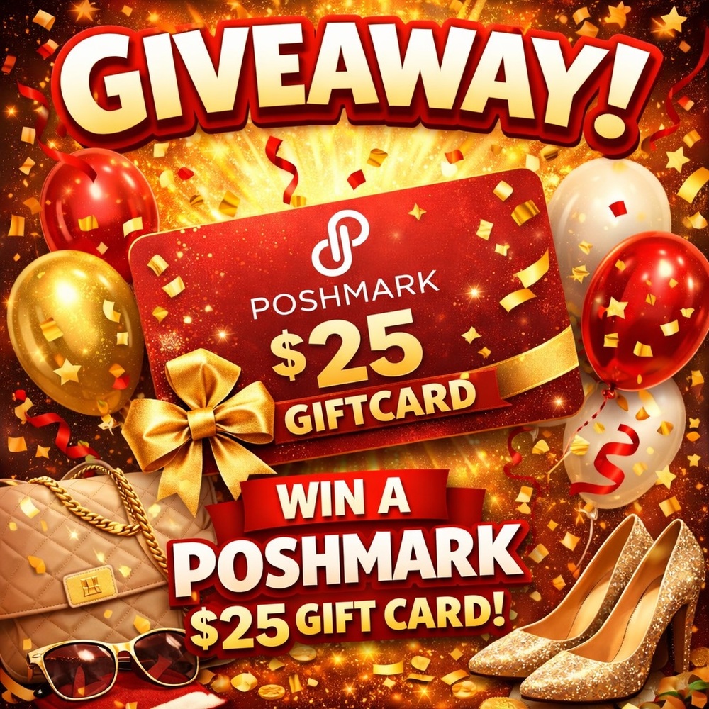 🎉$25 POSHMARK GIFT CARD + Free Shipping 🎉
